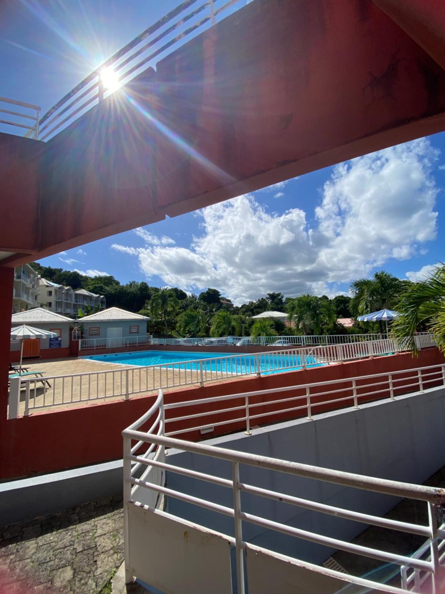 Studio Paisible Avec Piscine, Pas Loin De La Plage La Trinite Bagian luar foto
